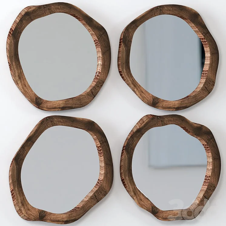 Collection of slab mirrors.